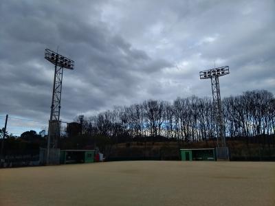 中山公園軟式野球場照明設備改修工事